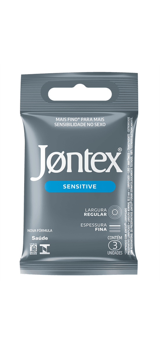 Jontex Sensitive 3 Unidades