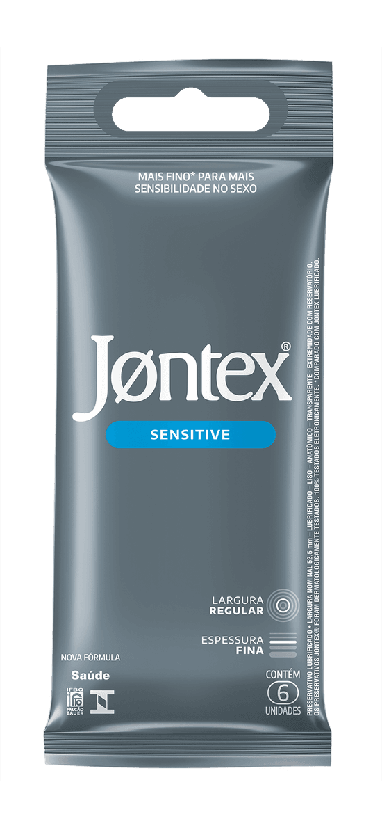 Jontex Sensitive 6 Unidades