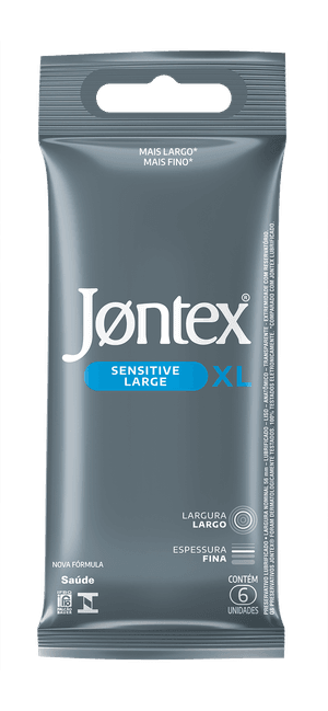 Jontex XL Sensitive 6 Unidades