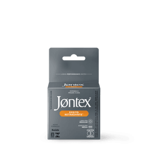 Jontex Efeito Retardante 3 unidades
